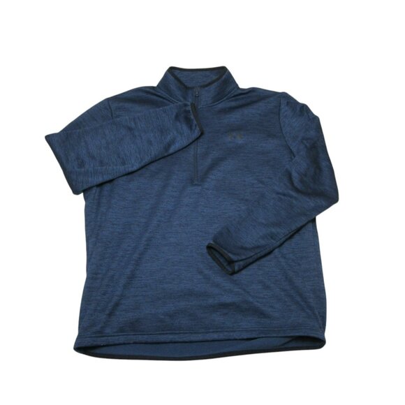 Under Armour Men's Size - XL Loose Blue Performance 1/4 Zip Sweater - Picture 1 of 5